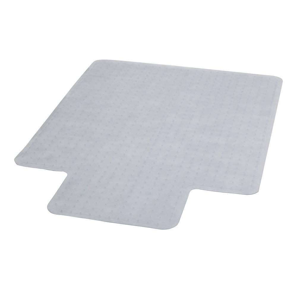 45'' x 53'' Carpet Chair Mat with Lip. Picture 1