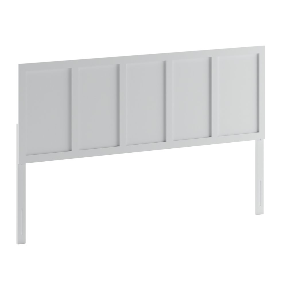 Contemporary King Size Raised Panel Headboard. Picture 1