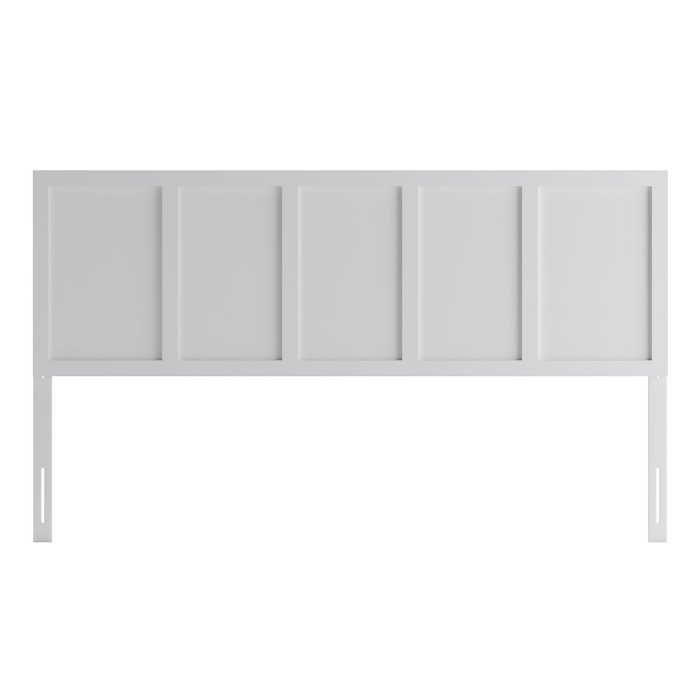 Contemporary King Size Raised Panel Headboard. Picture 10