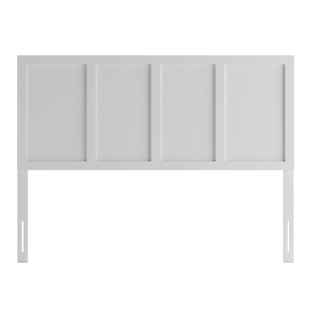 Contemporary Queen Size Raised Panel Headboard. Picture 10