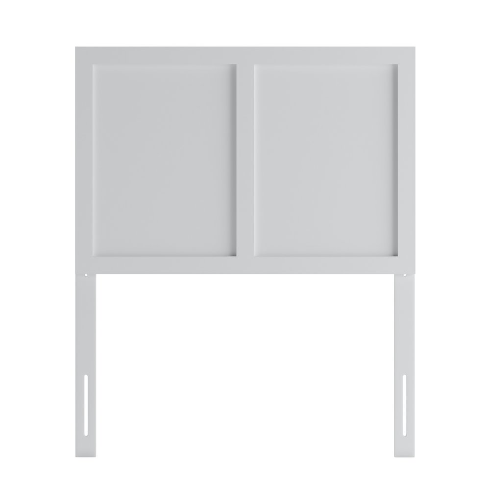 Contemporary Twin Size Raised Panel Headboard. Picture 10
