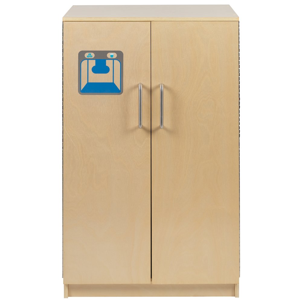 Children's Wooden Kitchen Refrigerator. Picture 12