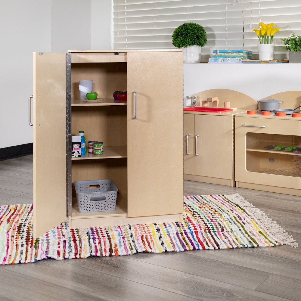 Children's Wooden Kitchen Refrigerator. Picture 7