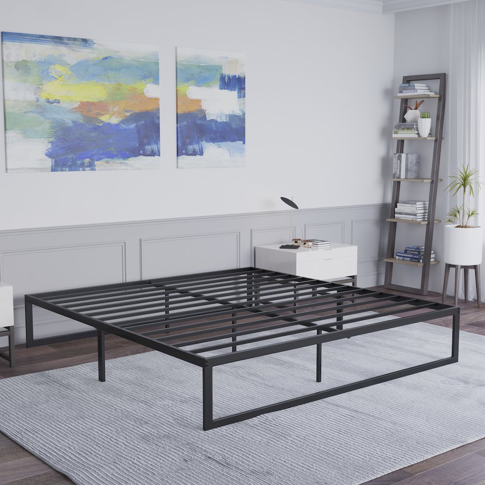 Universal 14 in Metal Platform Bed Frame - King. Picture 2