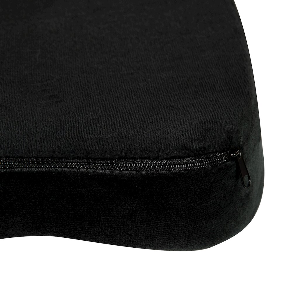 Seat Cushion for Office Chair - 100% Memory Foam - Pillow for Sitting, Black. Picture 8