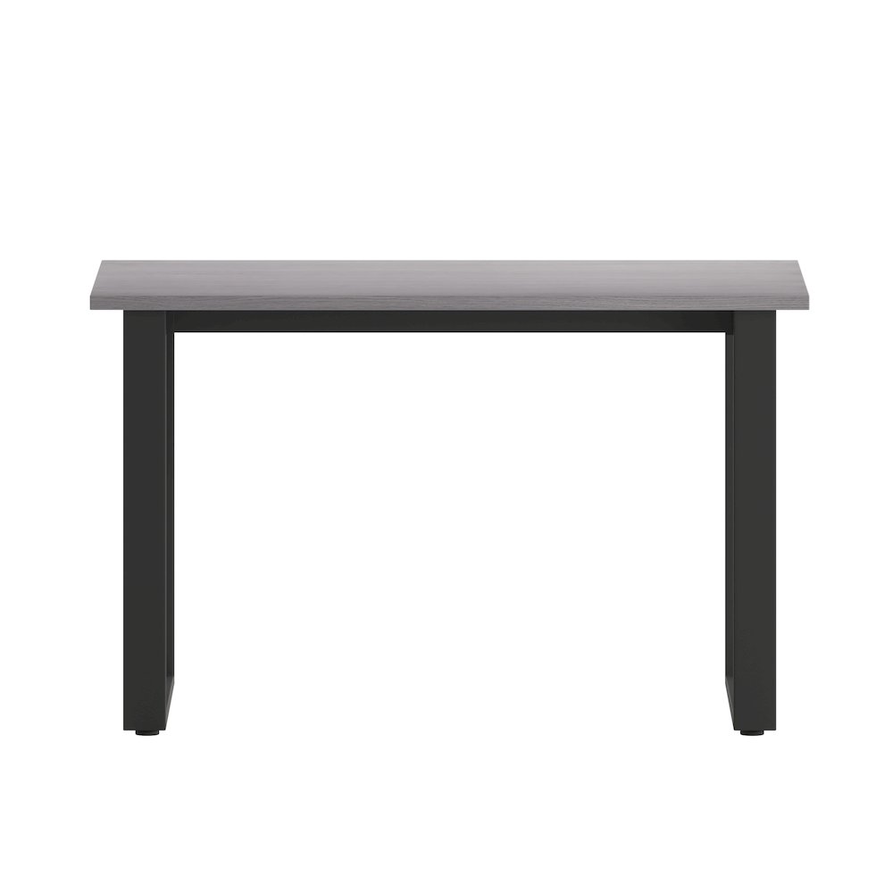 Contemporary 48x24 Commercial Grade Conference Table, Gray Oak. Picture 10