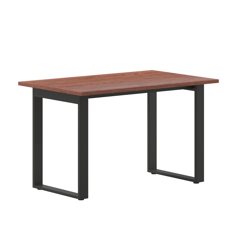Contemporary 48x30 Commercial Grade Conference Table, Walnut. Picture 1