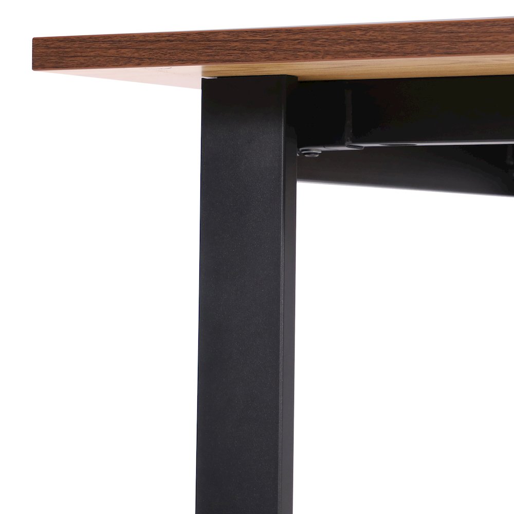 Contemporary 48x30 Commercial Grade Conference Table, Walnut. Picture 8