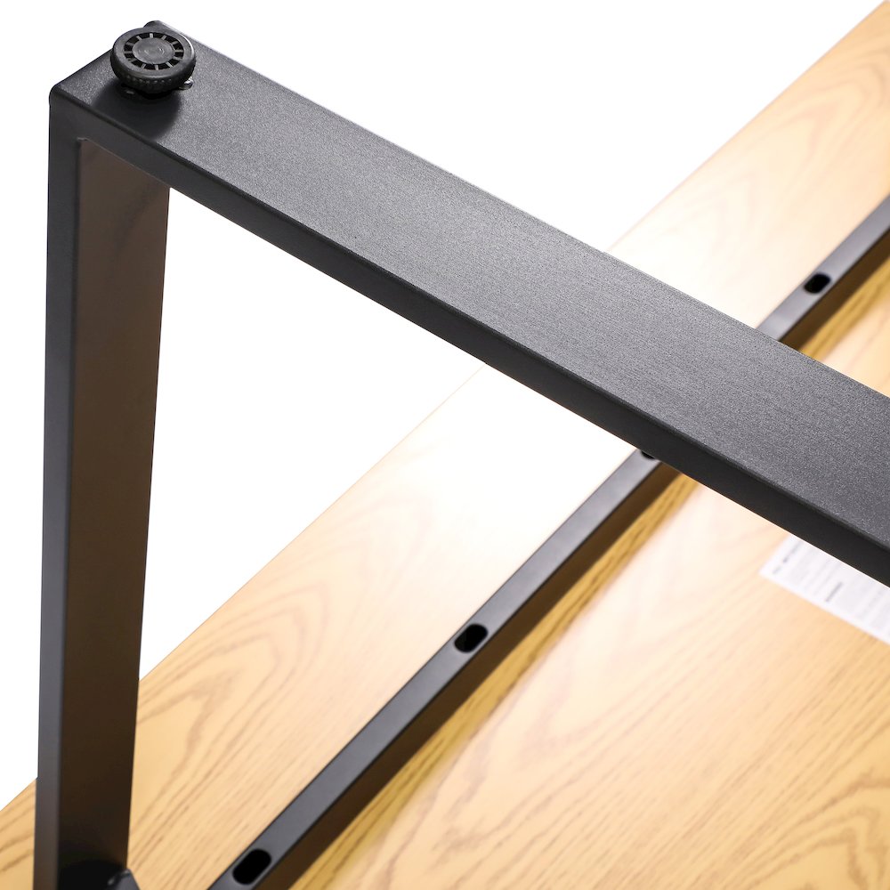Contemporary 60x30 Commercial Grade Conference Table, Walnut. Picture 11