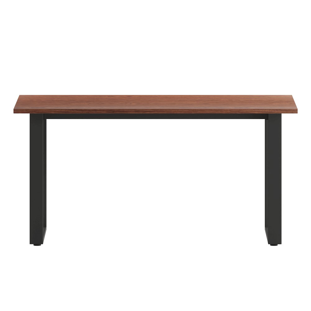 Contemporary 60x30 Commercial Grade Conference Table, Walnut. Picture 10