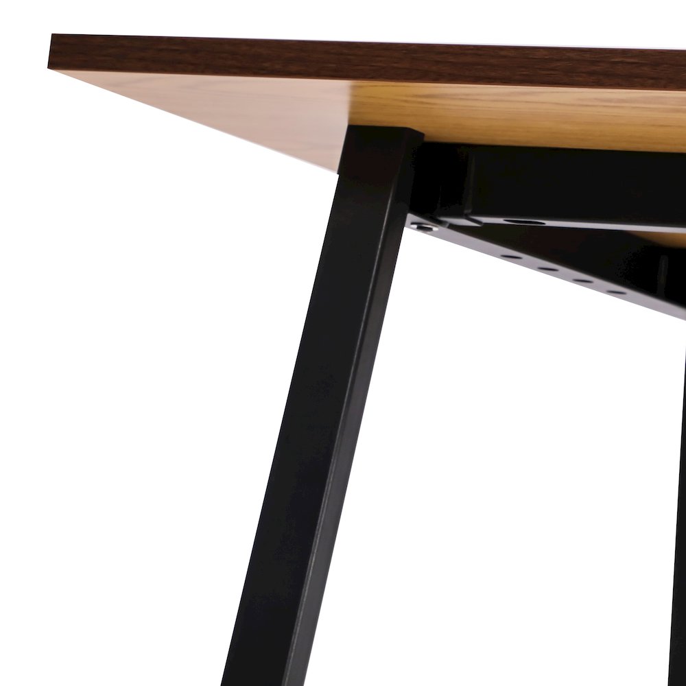 Contemporary 72x36 Commercial Grade Conference Table, Walnut. Picture 7