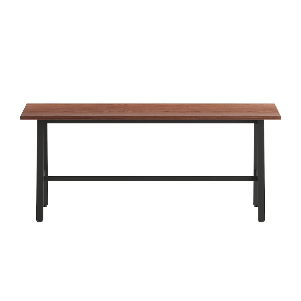 Contemporary 72x36 Commercial Grade Conference Table, Walnut. Picture 9