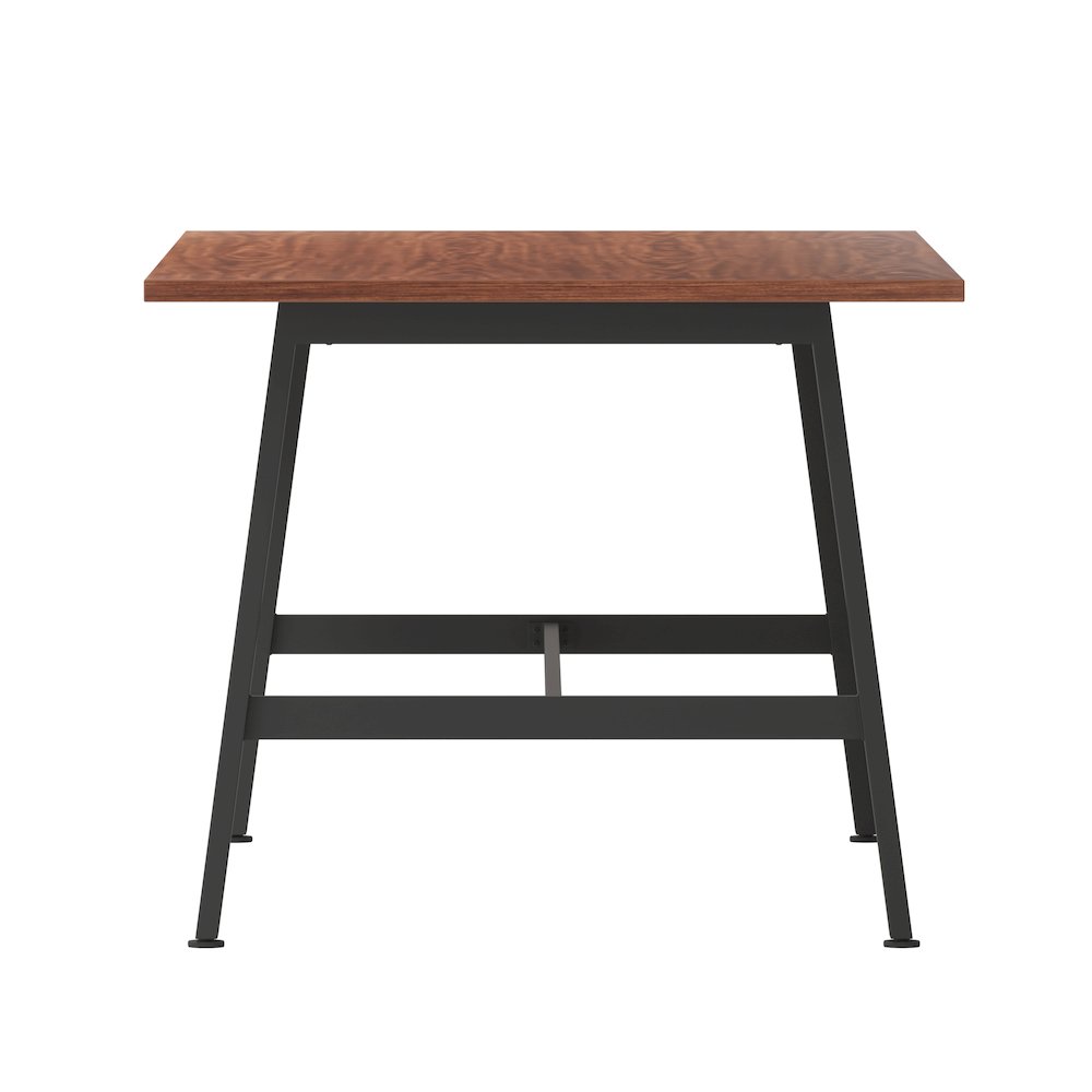 Contemporary 72x36 Commercial Grade Conference Table, Walnut. Picture 8