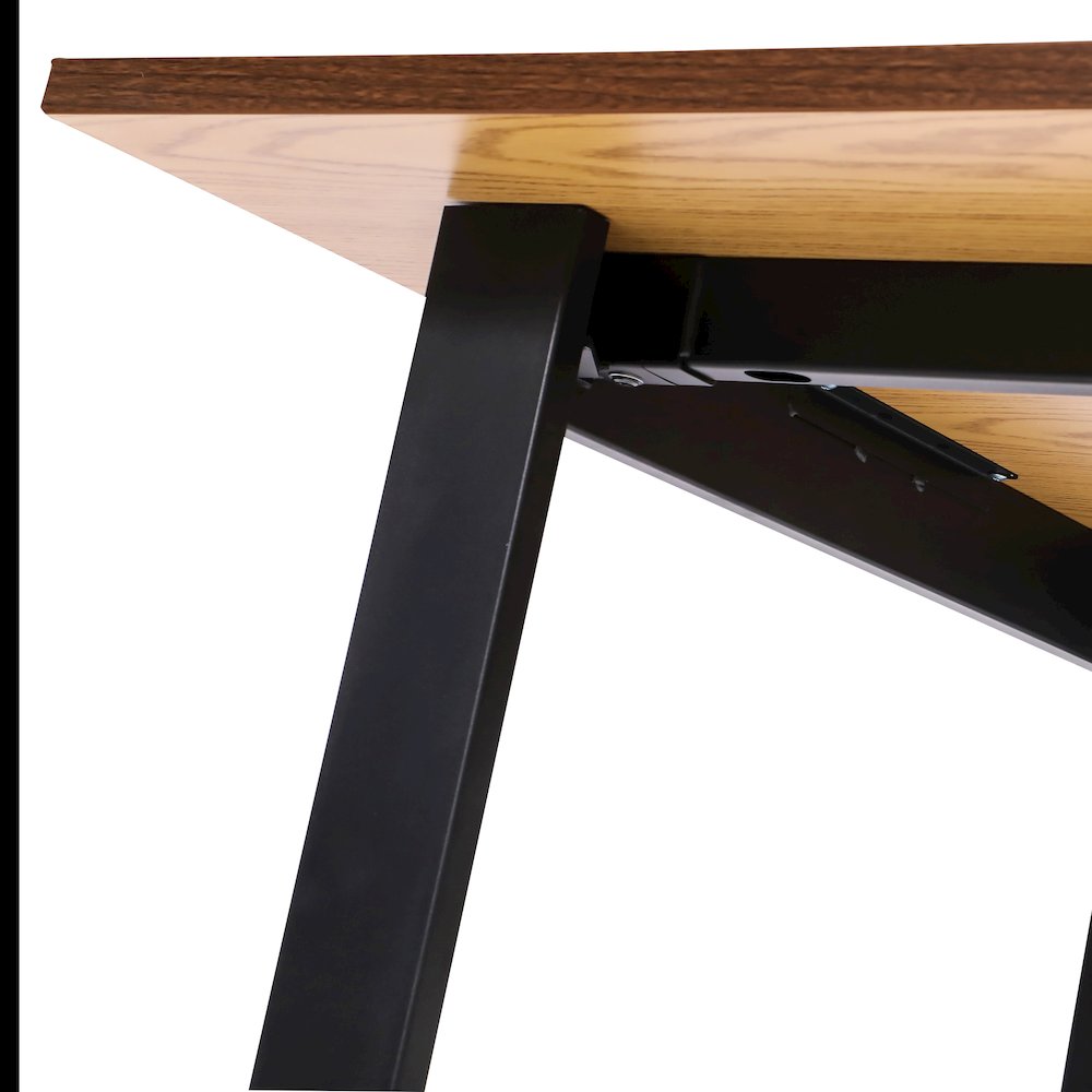 Contemporary 72x36 Commercial Grade Conference Table, Walnut. Picture 7