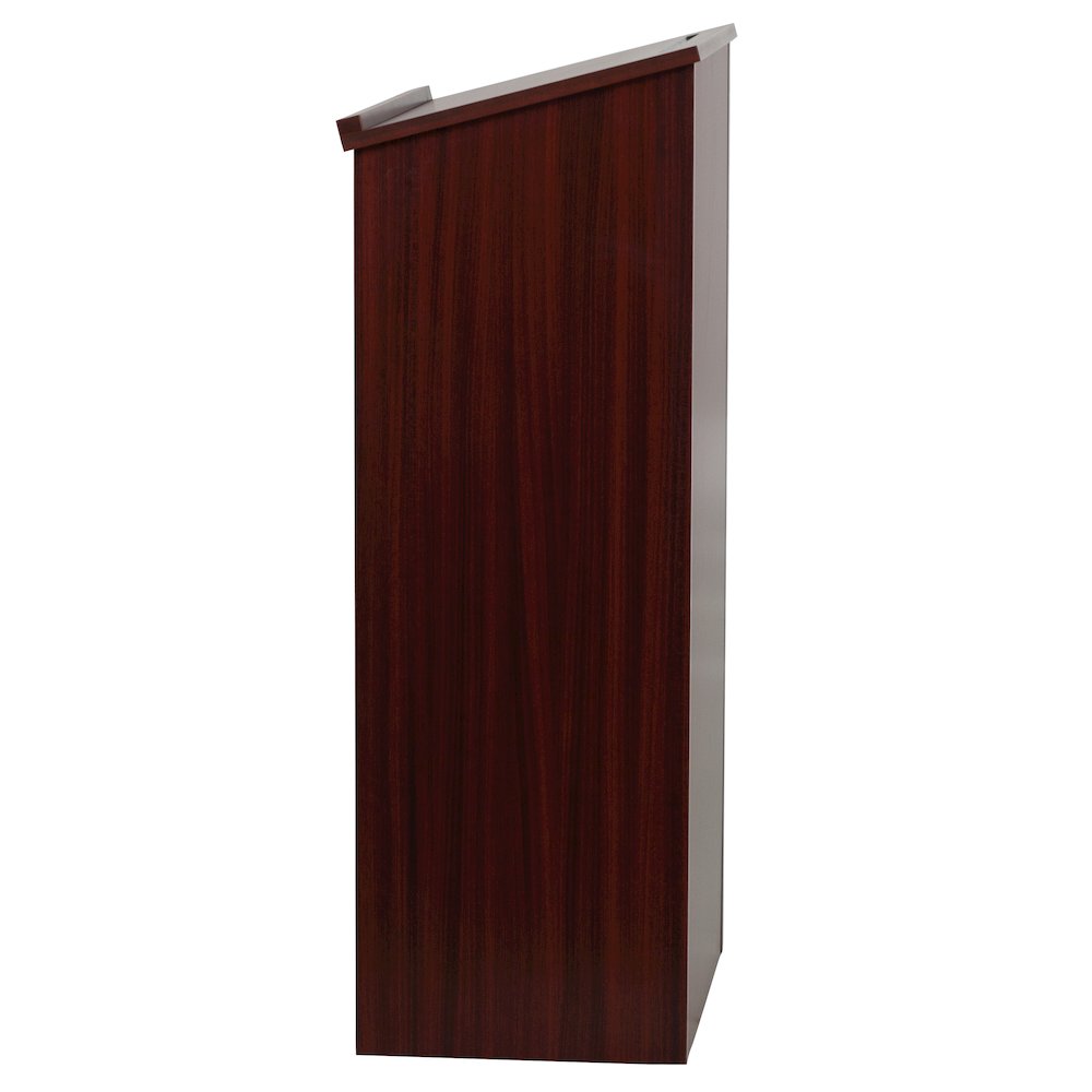 Stand-Up Wood Lectern in Mahogany. Picture 10