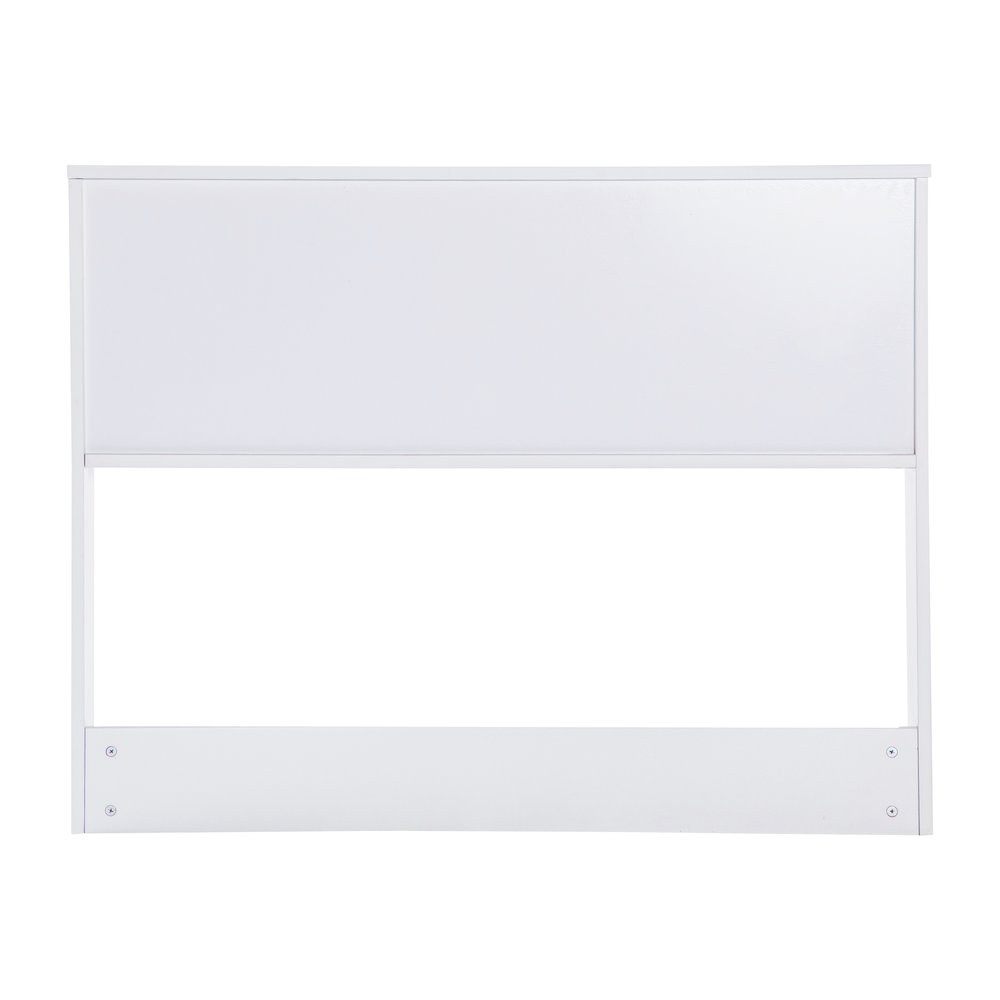 Lotus Desktop Bookshelf Storage Organizer with Multiple Cubbies in White. Picture 6