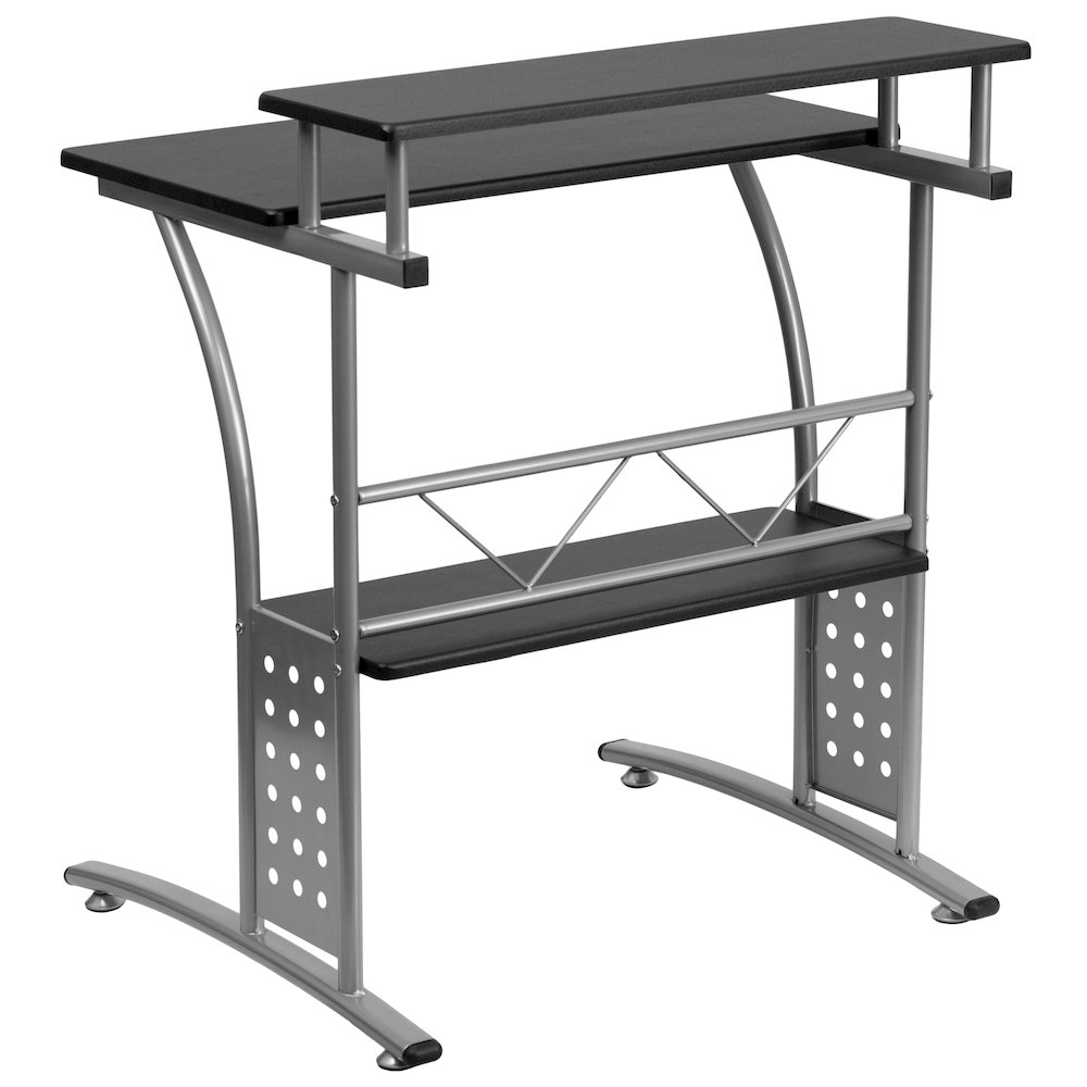 Black Computer Desk. Picture 6