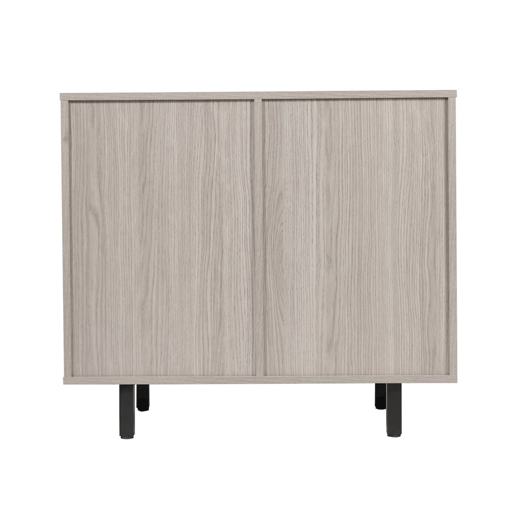 Traditional Bar and Sideboard Storage Cabinet, Gray. Picture 7