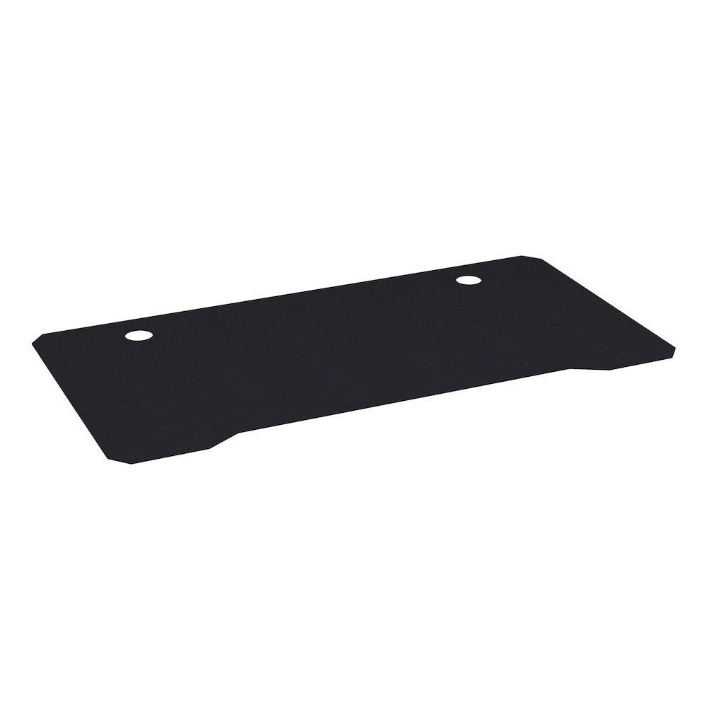 Black Mega Size Extended Gaming Mouse Pad with Anti-Slip Rubber Micro Weave Top. Picture 1