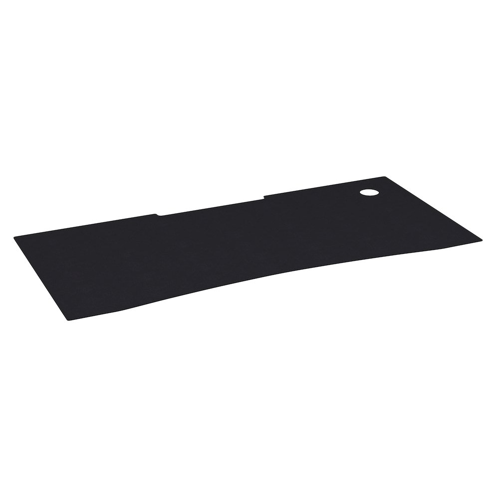 Black Mega Size Extended Gaming Mouse Pad with Anti-Slip Rubber Base. Picture 1