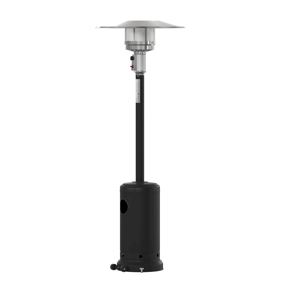Outdoor Patio Heater with Wheels for commercial and residential outdoor spaces. Picture 1