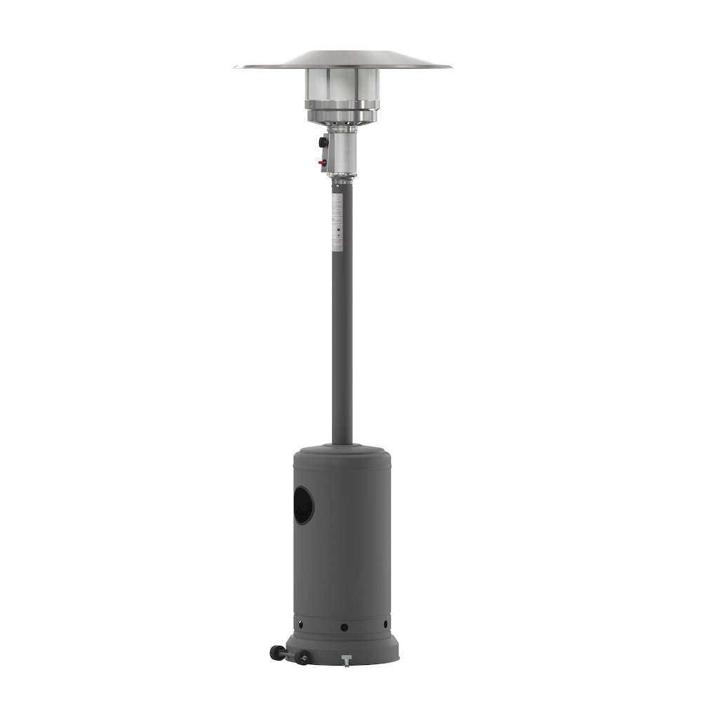 Outdoor Patio Heater with Wheels for commercial and residential outdoor spaces. Picture 1