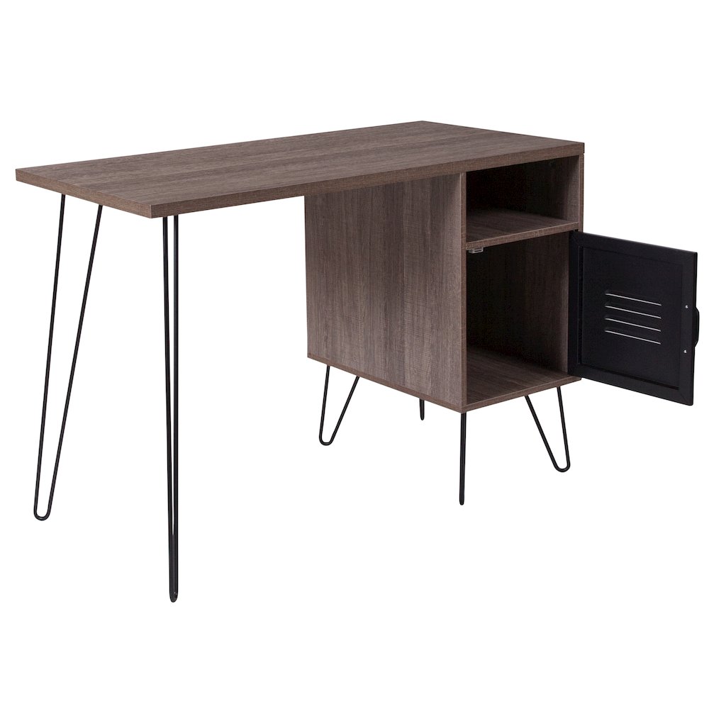 Contemporary Style Computer Desk. Picture 4