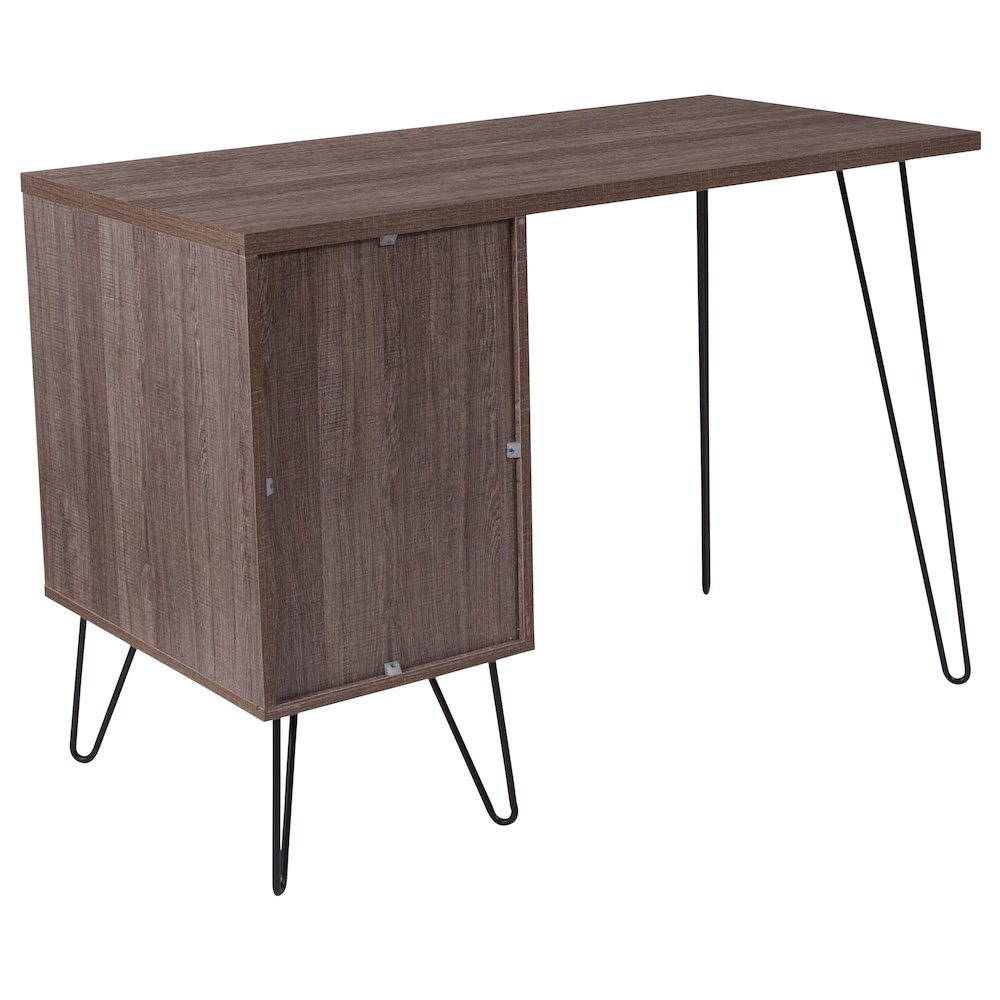 Contemporary Style Computer Desk. Picture 3