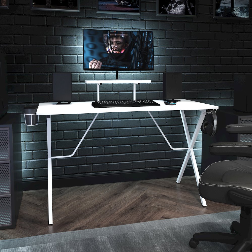 Ergonomic Computer Desk with Touch Control. Picture 4