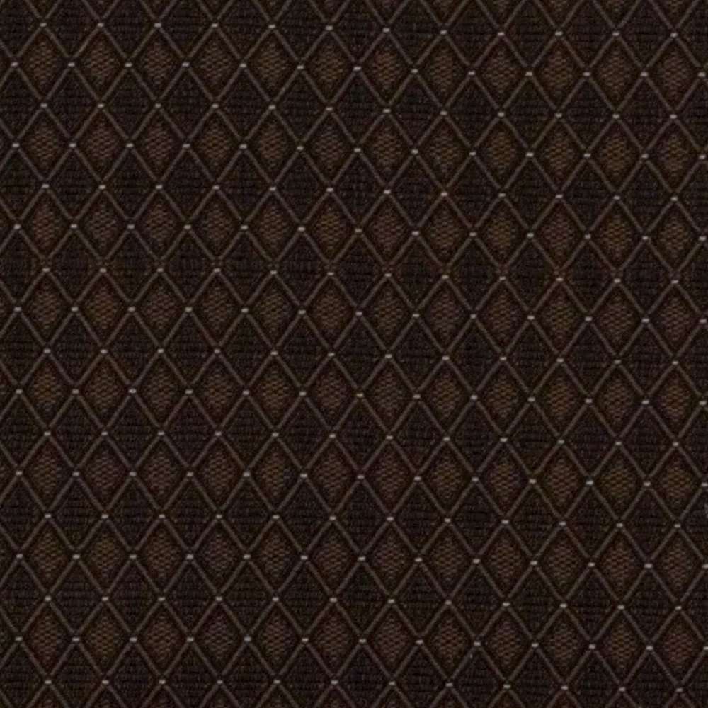 Crown Back Stacking Banquet Chair in Brown Patterned Fabric - Gold Vein Frame. Picture 14