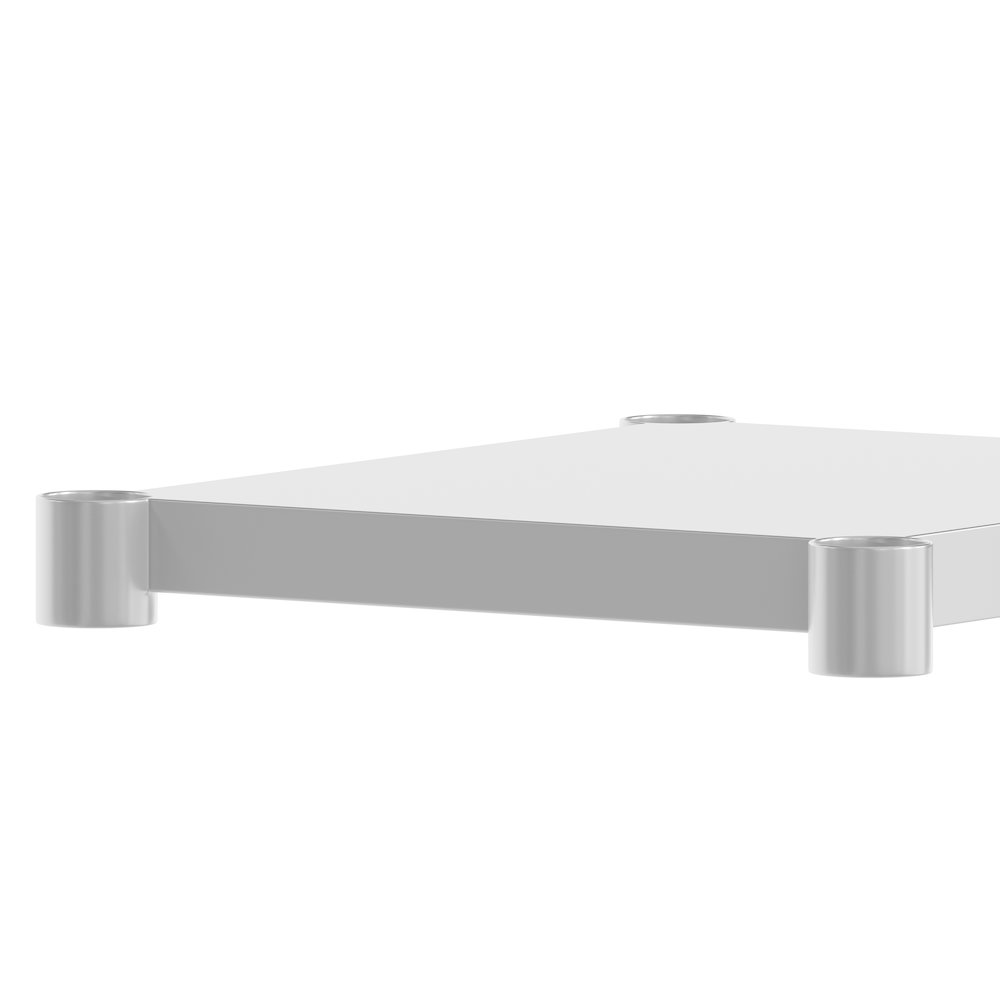 Under Shelf  - Adjustable Lower Shelf for 24" x 18" Stainless Steel Tables. Picture 5
