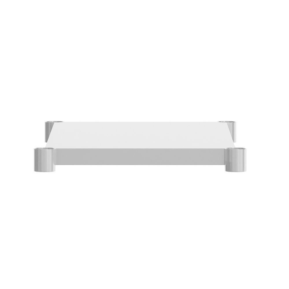 Under Shelf  - Adjustable Lower Shelf for 24" x 18" Stainless Steel Tables. Picture 6