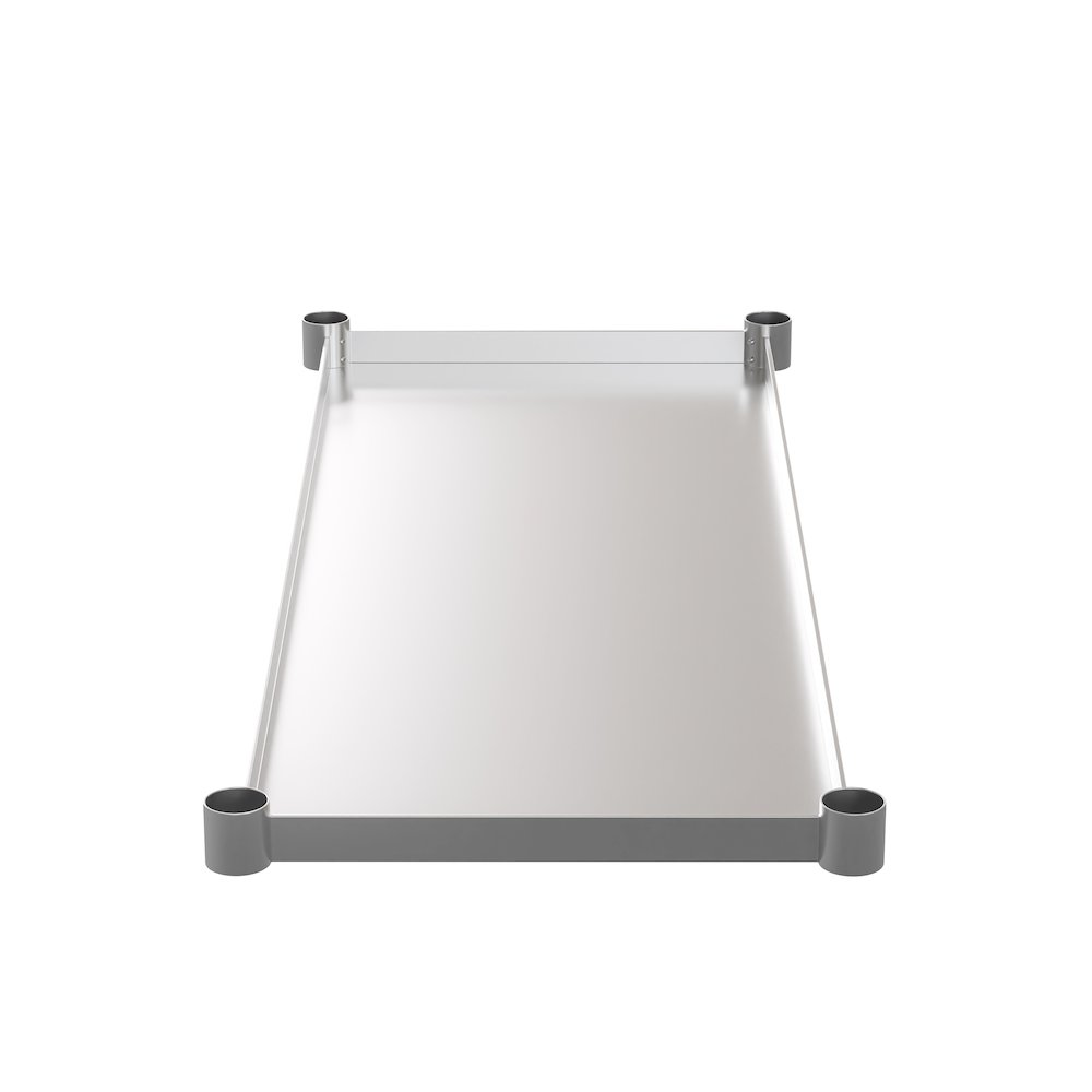 djustable Lower Shelf for 24" x 48" Stainless Steel Tables. Picture 7