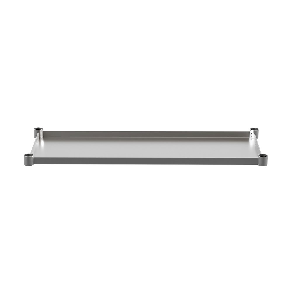 djustable Lower Shelf for 24" x 48" Stainless Steel Tables. Picture 8