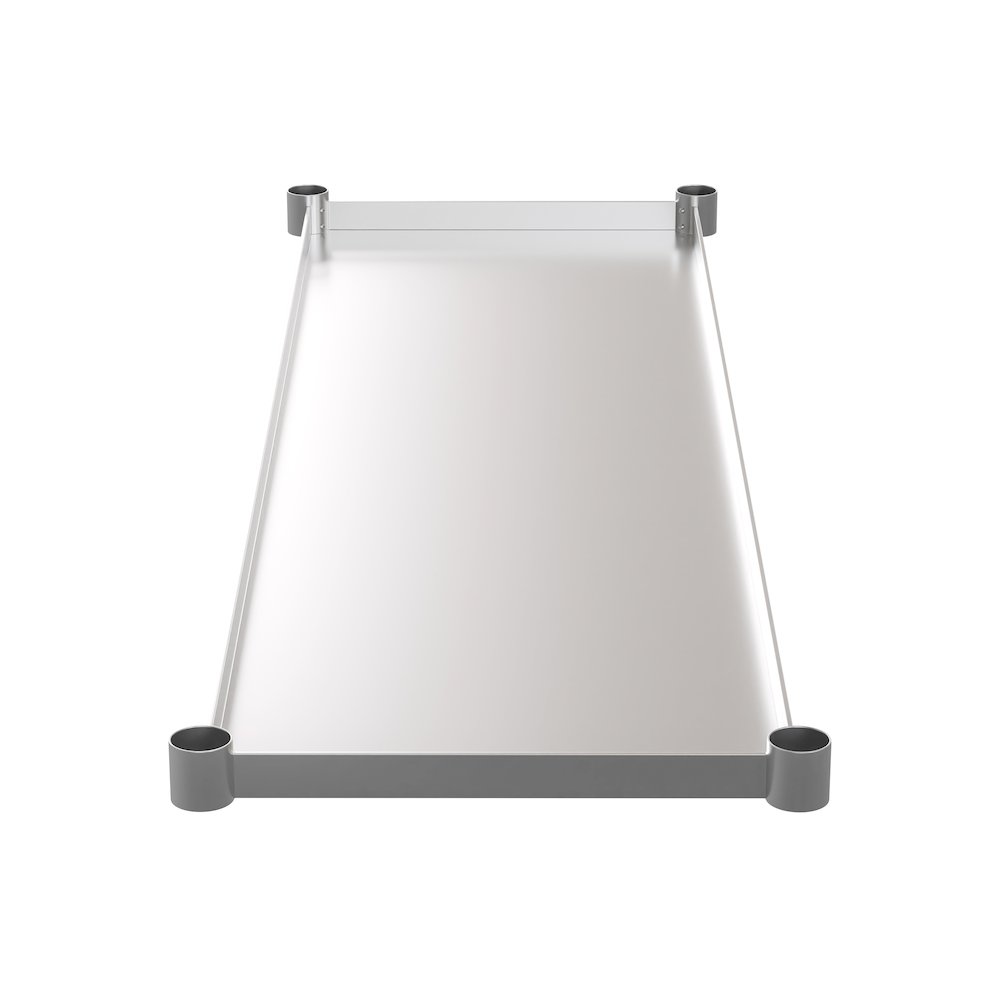 djustable Lower Shelf for 24" x 60" Stainless Steel Tables. Picture 7