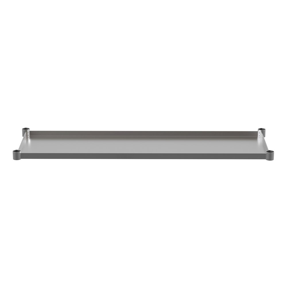 djustable Lower Shelf for 24" x 60" Stainless Steel Tables. Picture 8