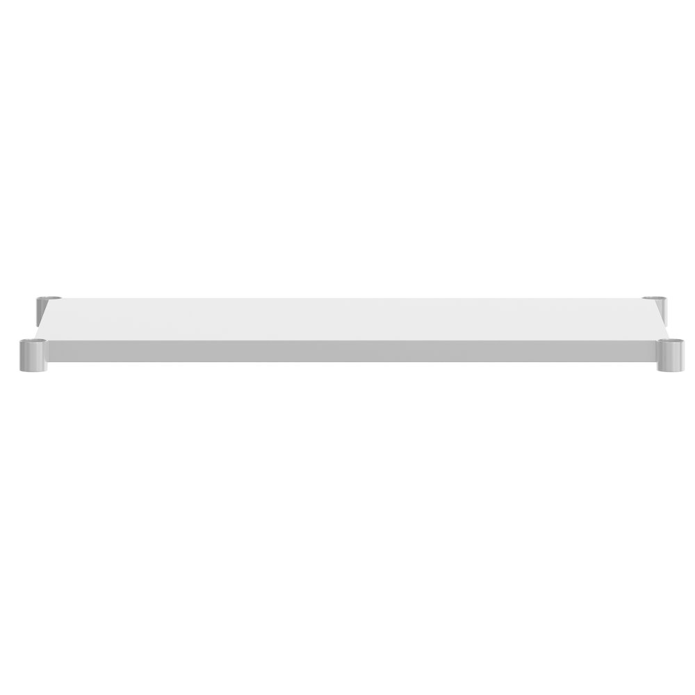 Under Shelf  - Adjustable Lower Shelf for 24" x 72" Stainless Steel Tables. Picture 7