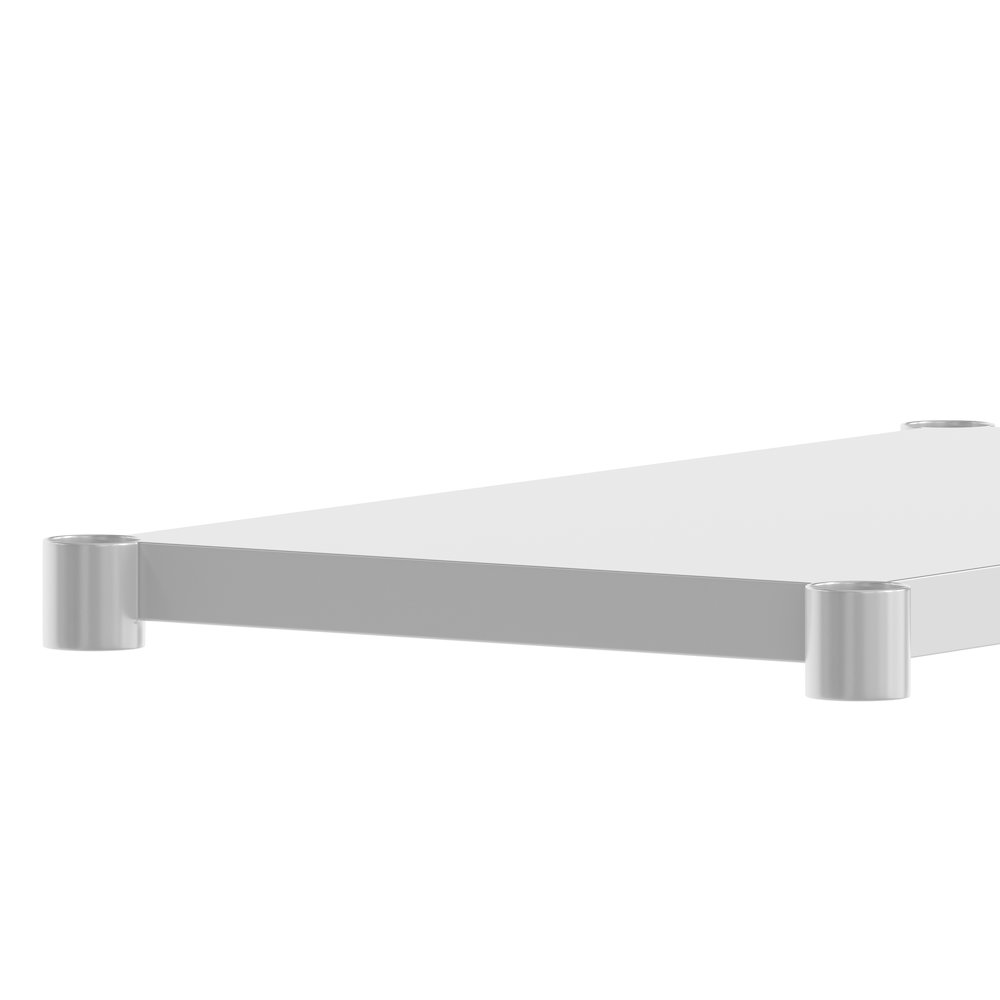 Under Shelf  - Adjustable Lower Shelf for 30" x 48" Stainless Steel Tables. Picture 5
