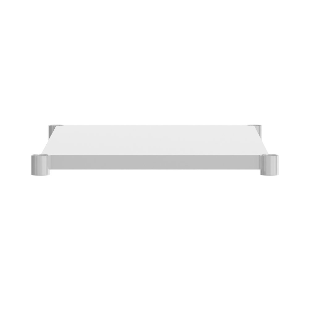 Under Shelf  - Adjustable Lower Shelf for 30" x 48" Stainless Steel Tables. Picture 6