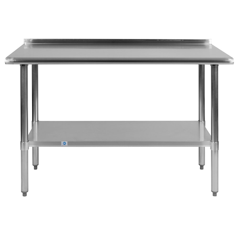 Stainless Steel 18  Gauge Prep and Work Table. Picture 9