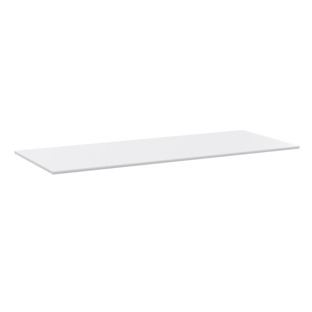 High-Pressure 0.75" Thick Poly Top Cutting Board with Brackets. Picture 1