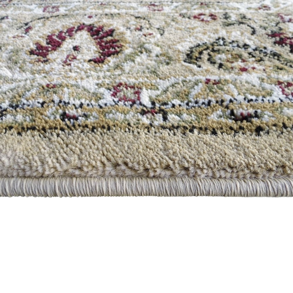 Medallion Motif 7' x 7' Octagonal Area Rug for Living Room or Bedroom. Picture 6