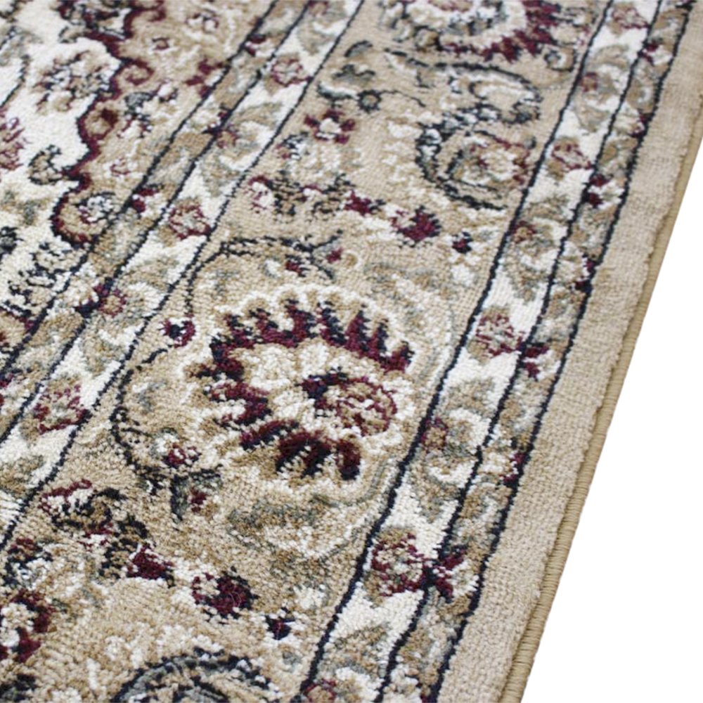 Medallion Motif 7' x 7' Square Area Rug for Living Room or Bedroom. Picture 6