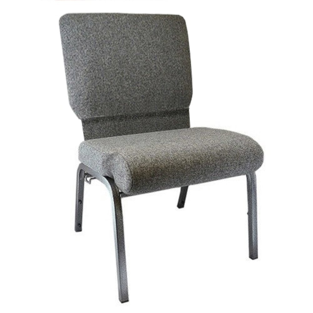 Charcoal Gray Church Chair 20.5 in. Wide. Picture 1