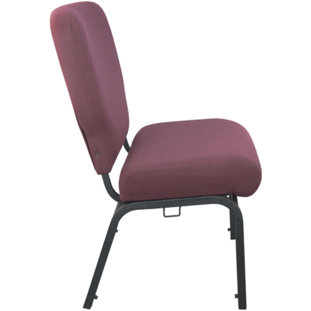 Signature Elite Maroon Church Chair - 20 in. Wide. Picture 3