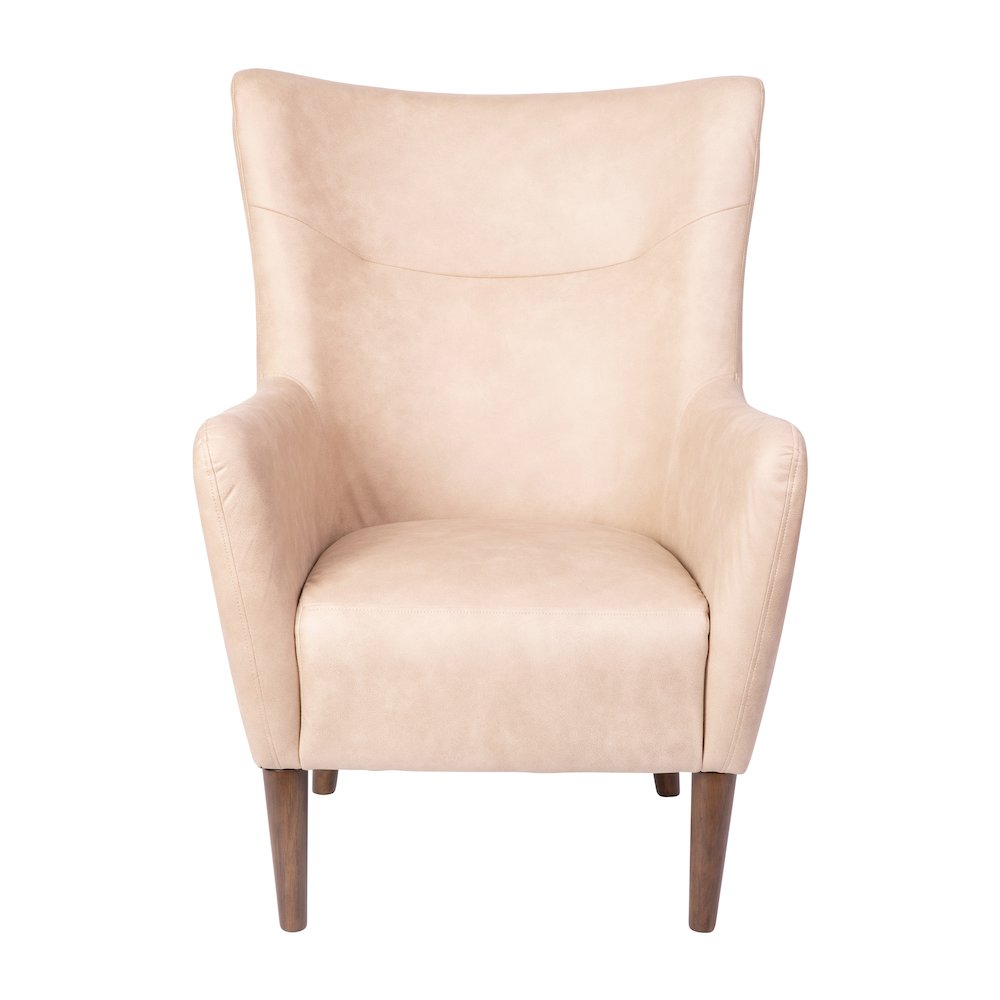 Modern Commercial Grade Wingback Accent Chair. Picture 10