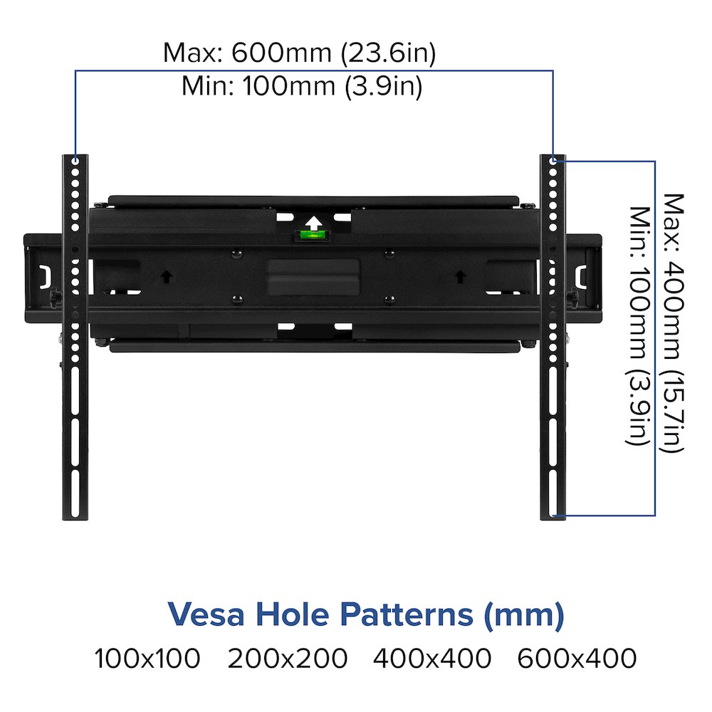 Full Motion TV Wall Mount - Fit most TV's 40" - 84" (Weight Cap 100LB). Picture 11