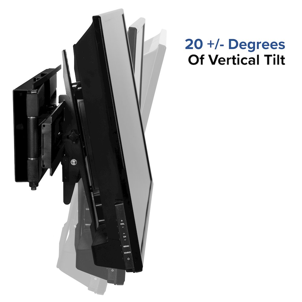 Full Motion TV Wall Mount - Fit most TV's 40" - 84" (Weight Cap 100LB). Picture 14