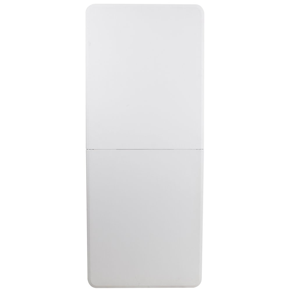 6-Foot Bi-Fold Granite White Plastic Folding Table. Picture 7