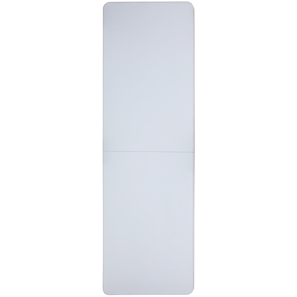 8-Foot Height Adjustable Bi-Fold Granite White Plastic Banquet and Event Folding Table with Carrying Handle. Picture 4